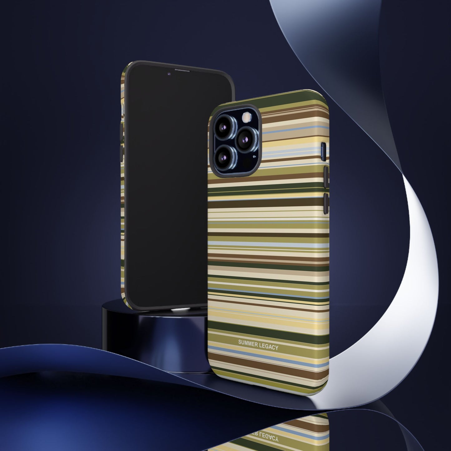 Palm Multi-stripe iPhone Case