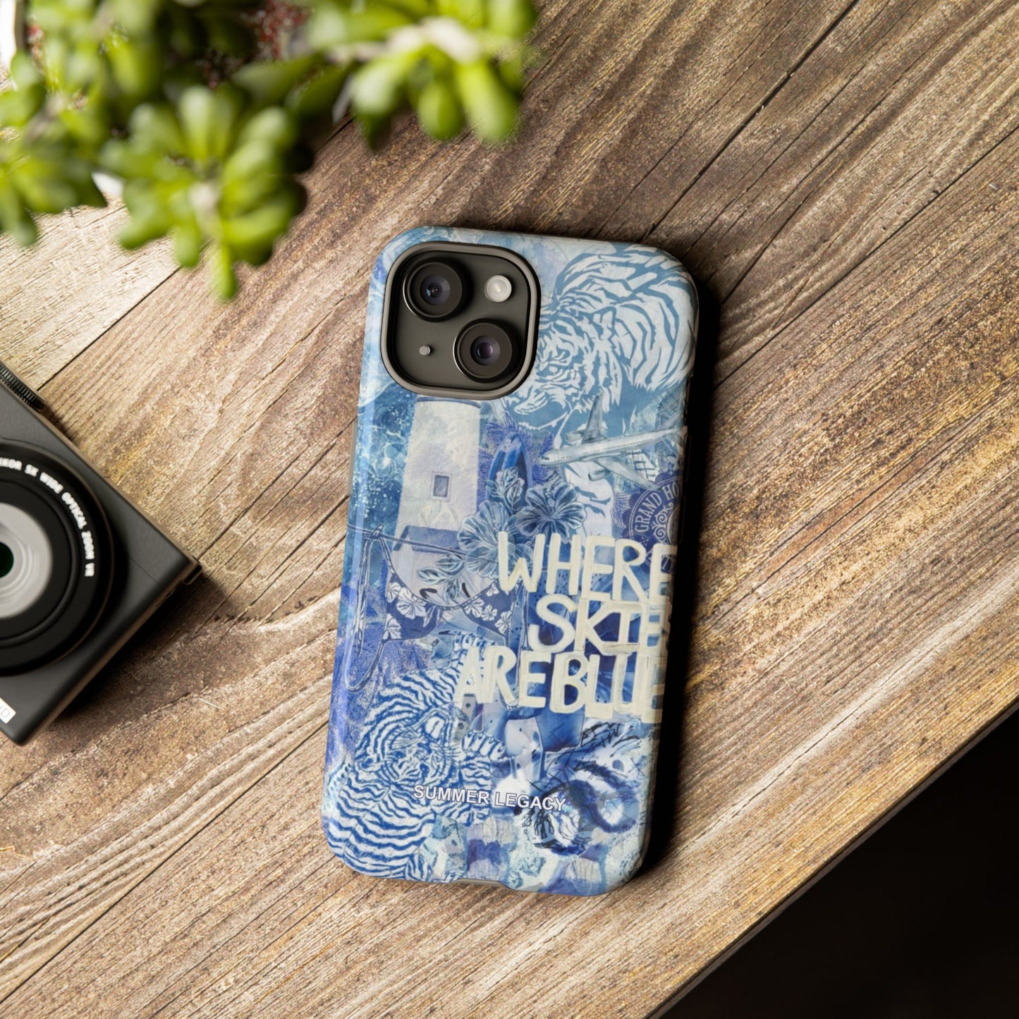 Blue Horizon iPhone Case
