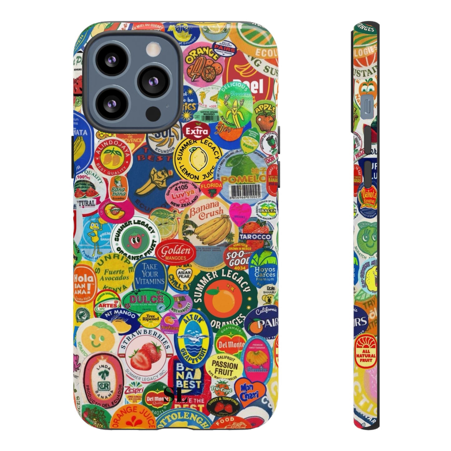 Fruit Stickers iPhone Case