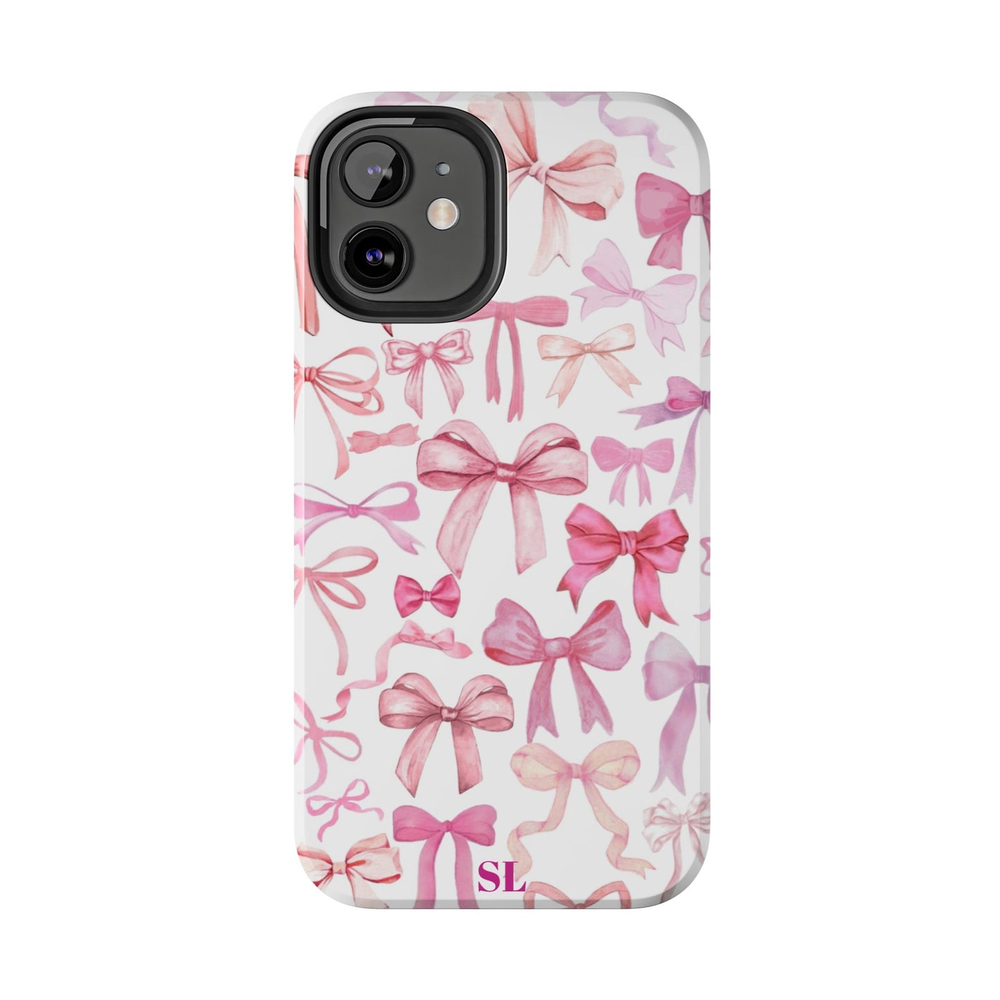 Pink Bows iPhone Case