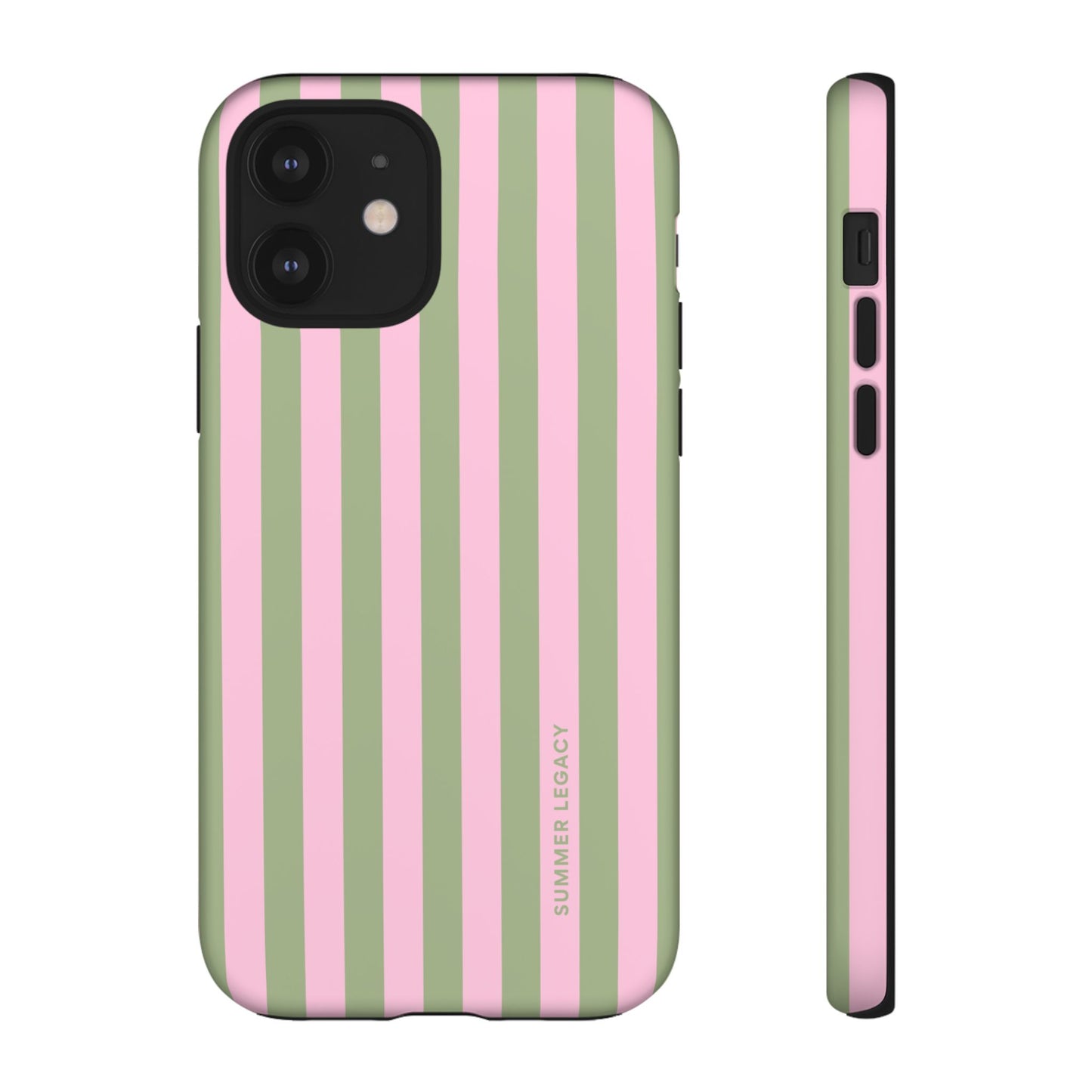 Guava Stripe iPhone Case