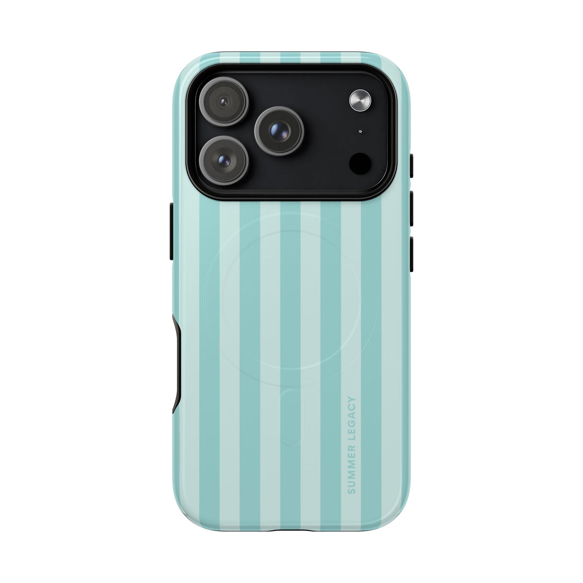 Teal Stripe MagSafe Case