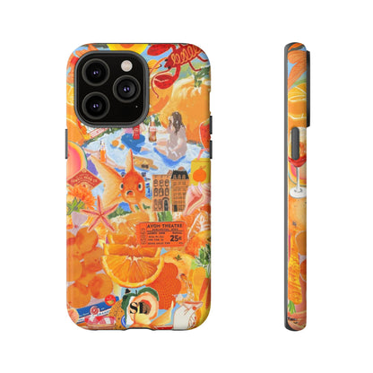 Orange Goldfish iPhone Case