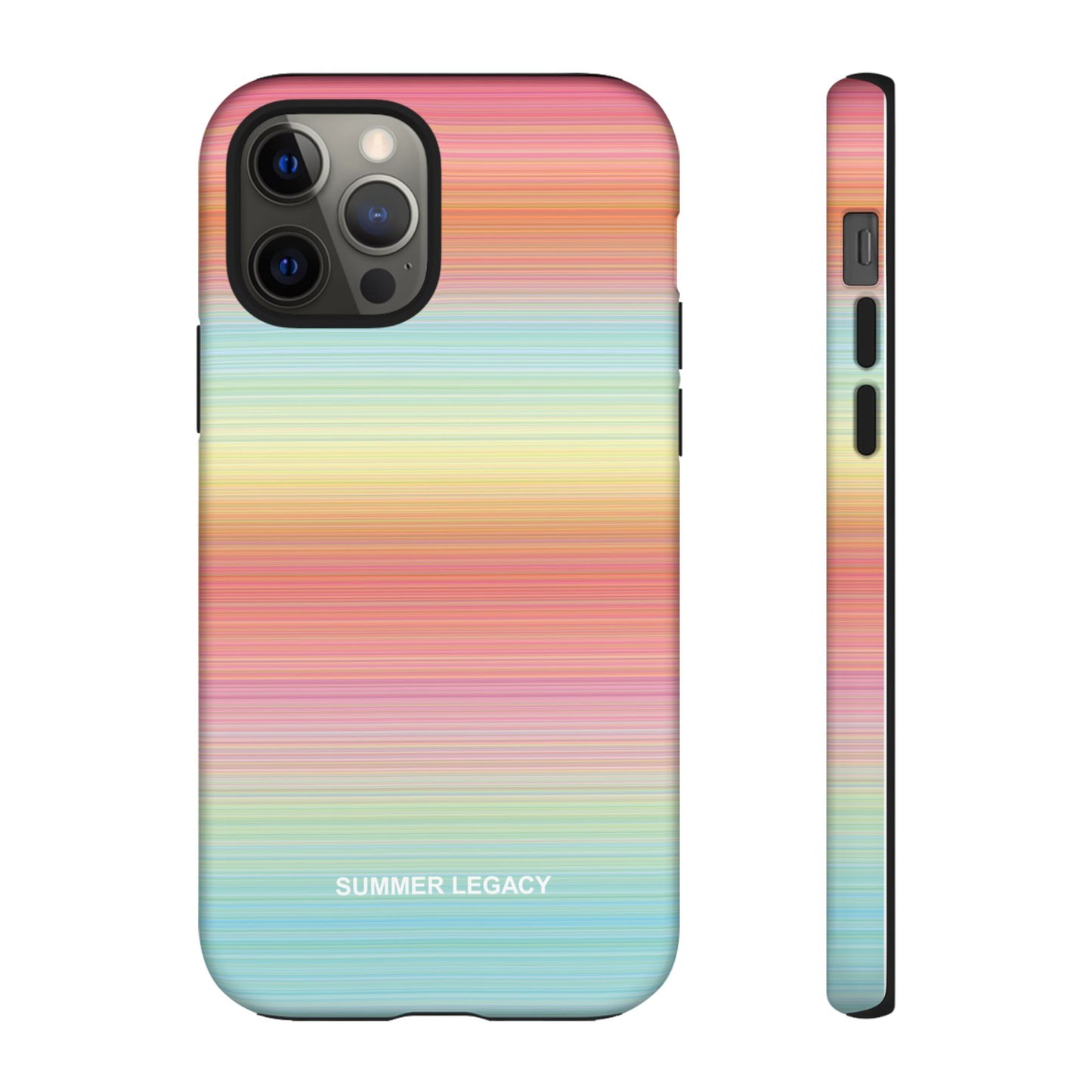 Sunrise Ombre Stripe iPhone Case