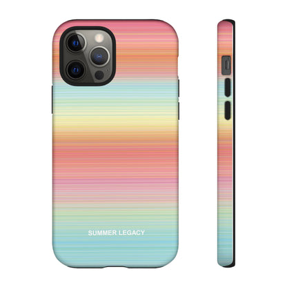 Sunrise Ombre Stripe iPhone Case