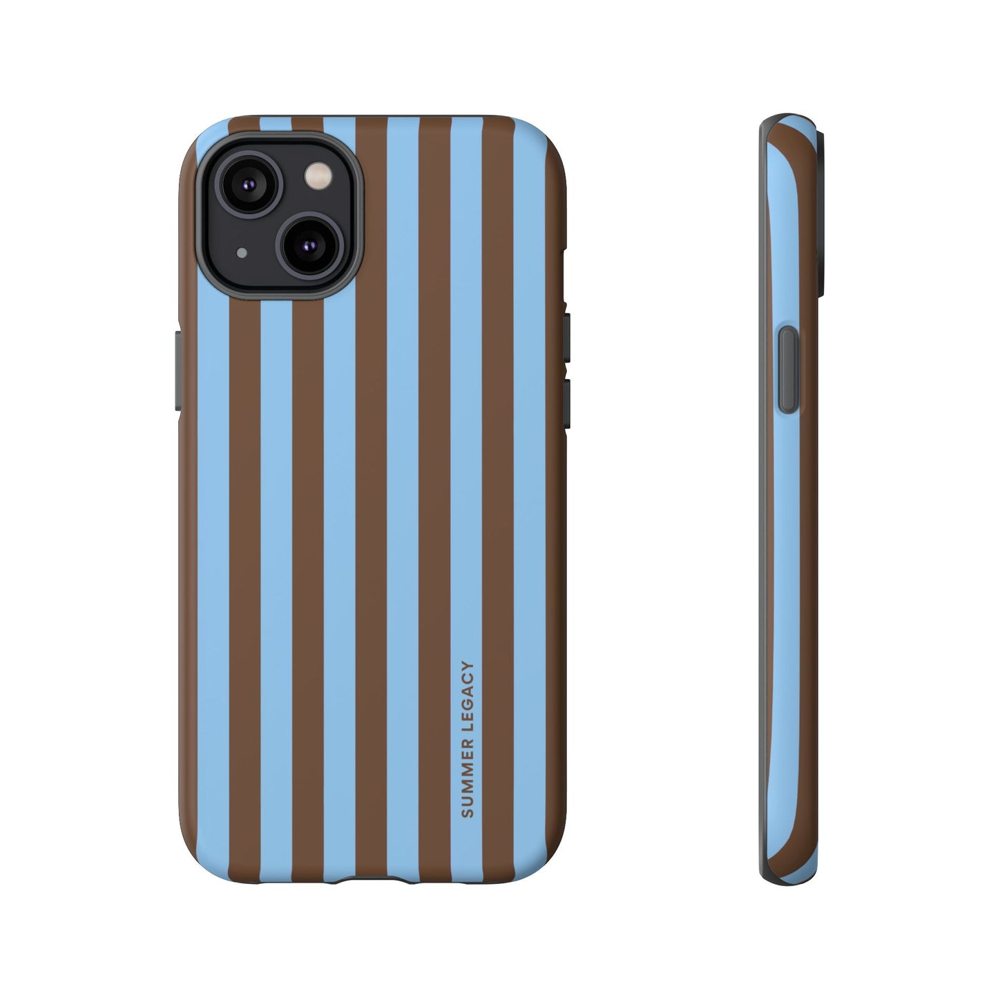 Mocha Stripe iPhone Case