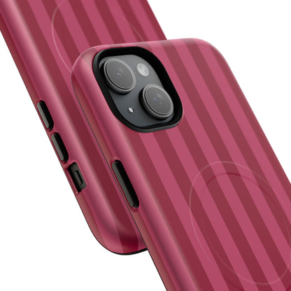 Berry Stripe MagSafe Case