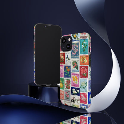 Postcard Stamps iPhone Case