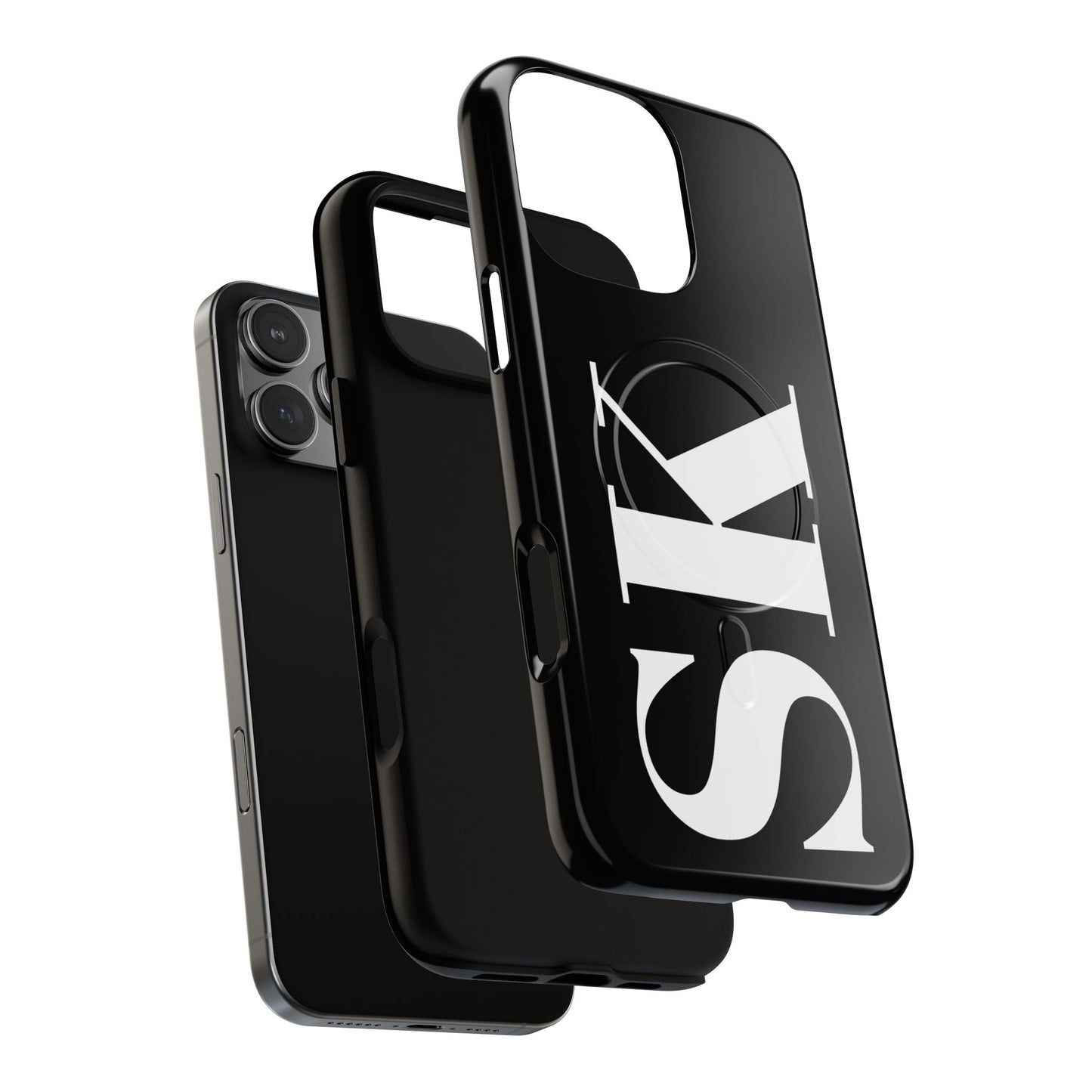 Ebony Custom Initial MagSafe Case