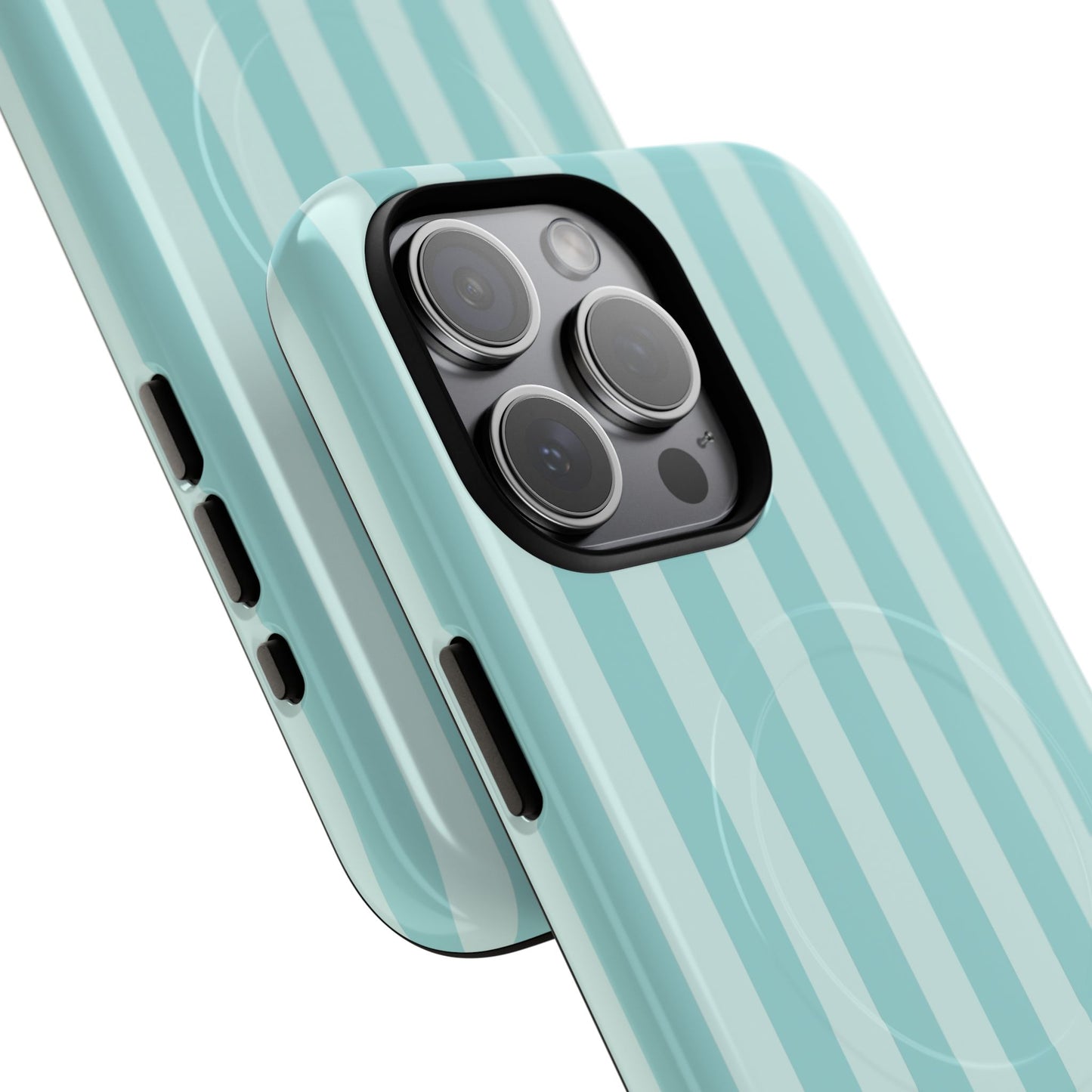 Teal Stripe MagSafe Case