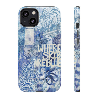 Blue Horizon iPhone Case