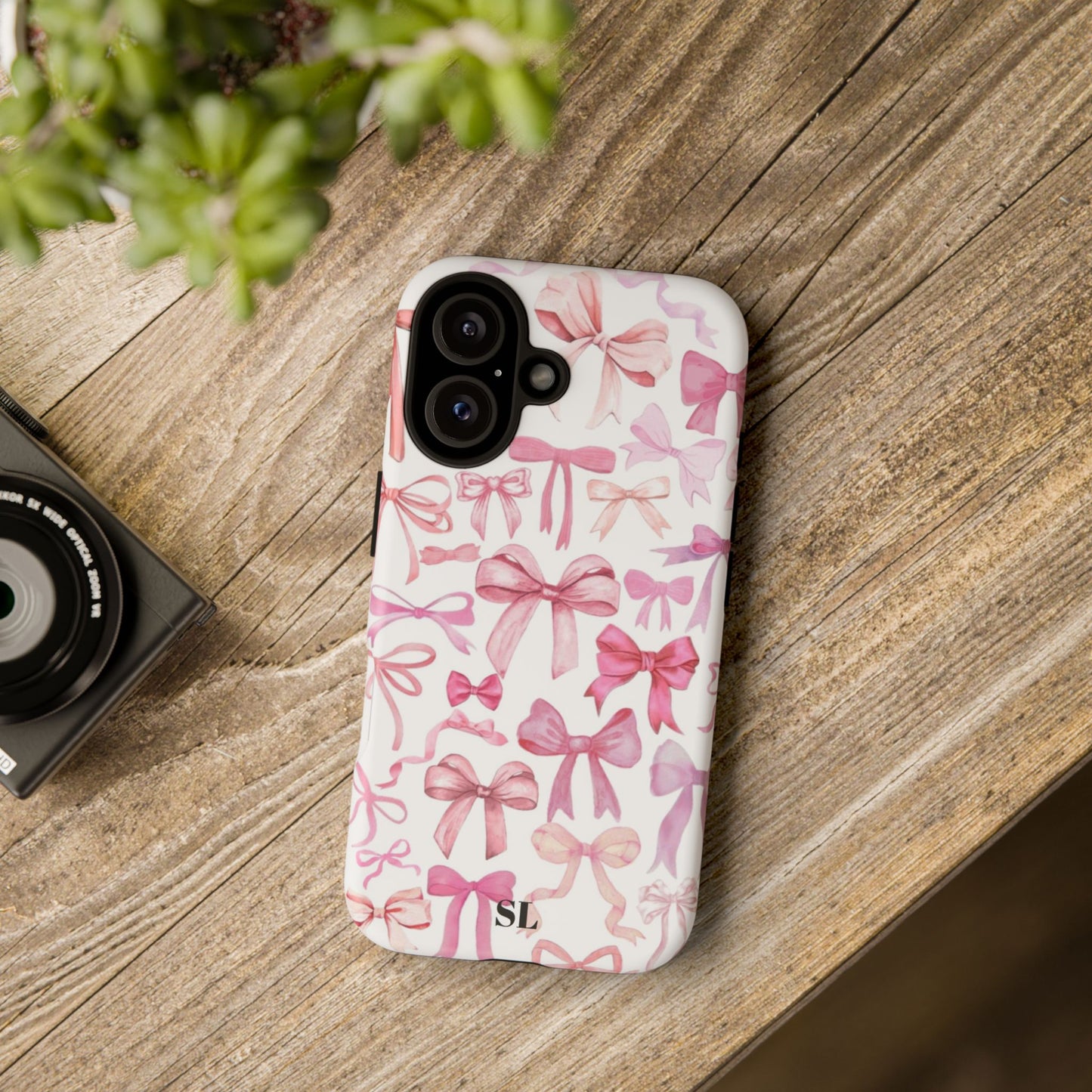 Pink Bows iPhone Case