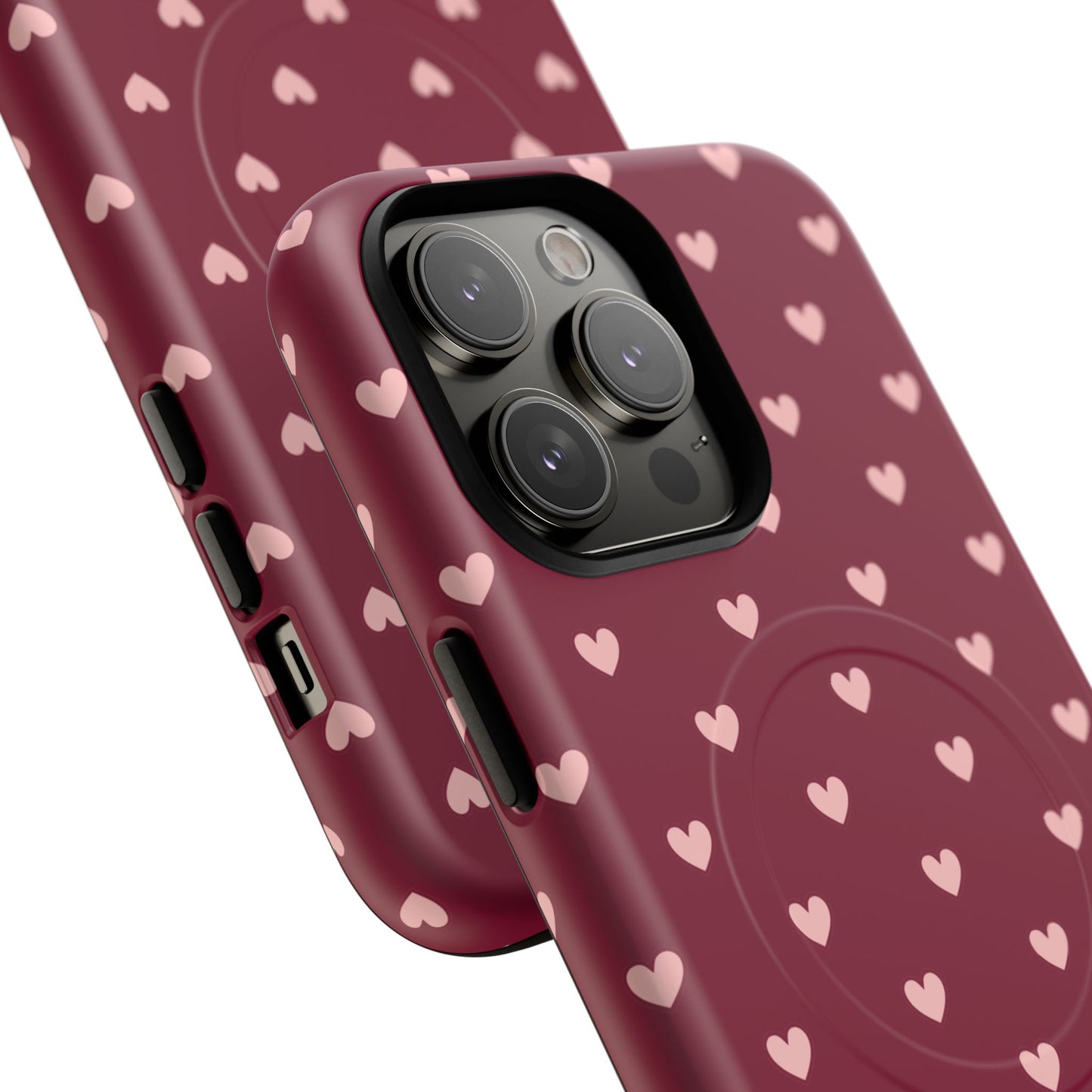 Berry Hearts MagSafe Case