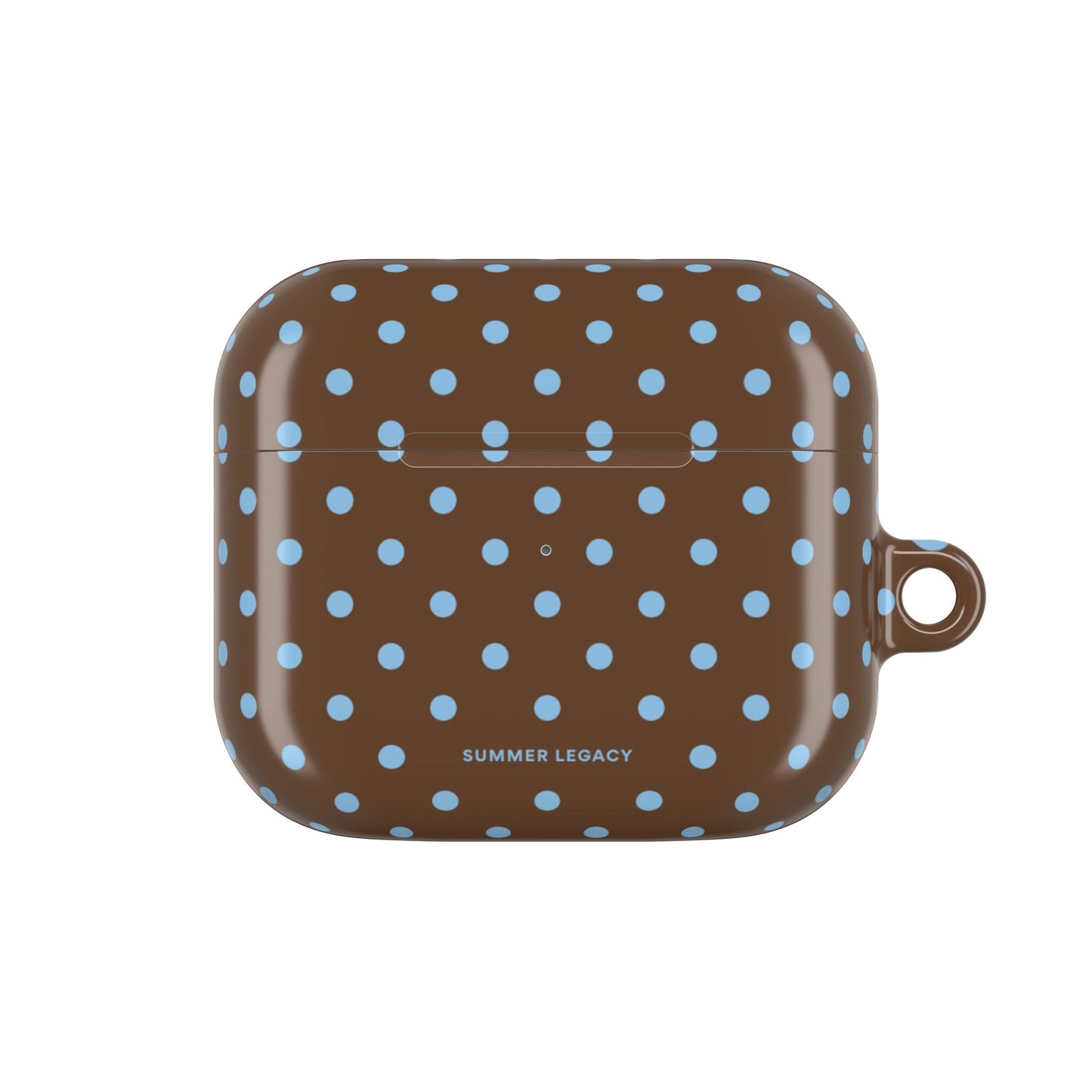Mocha Polka Dot AirPod Case