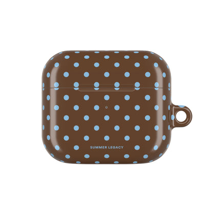 Mocha Polka Dot AirPod Case