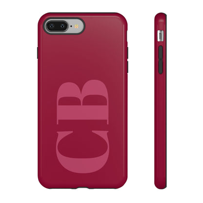 Berry Custom Initial iPhone Case