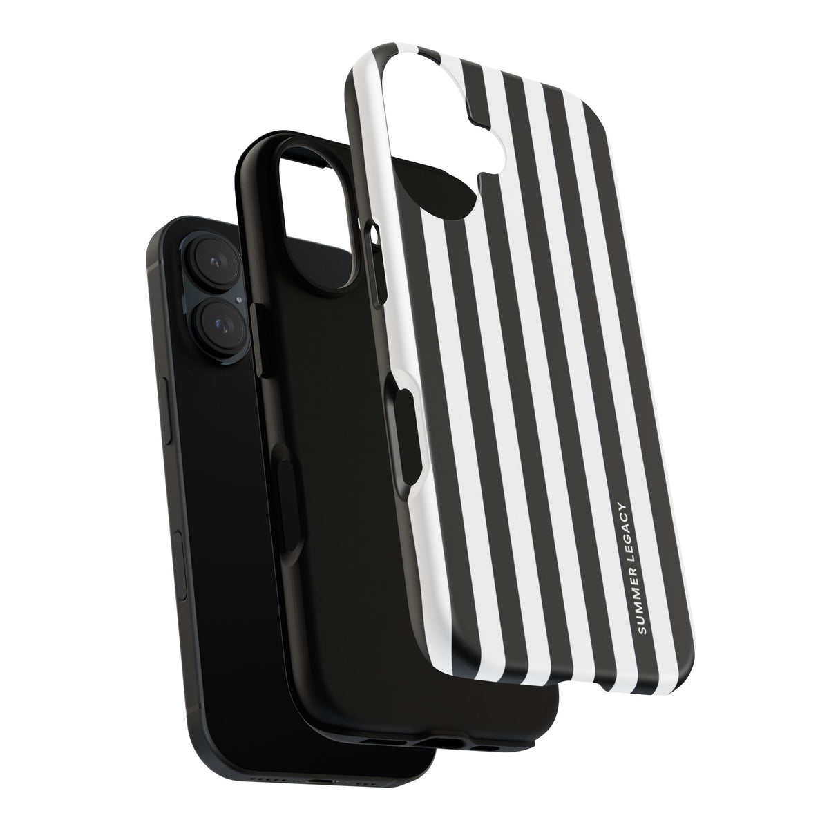 Ebony Stripe iPhone Case