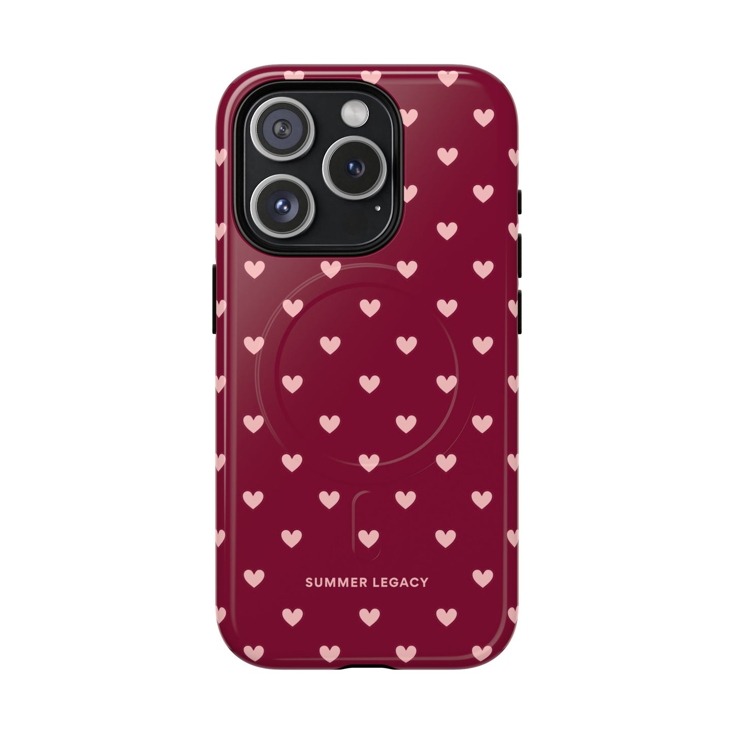 Berry Hearts MagSafe Case