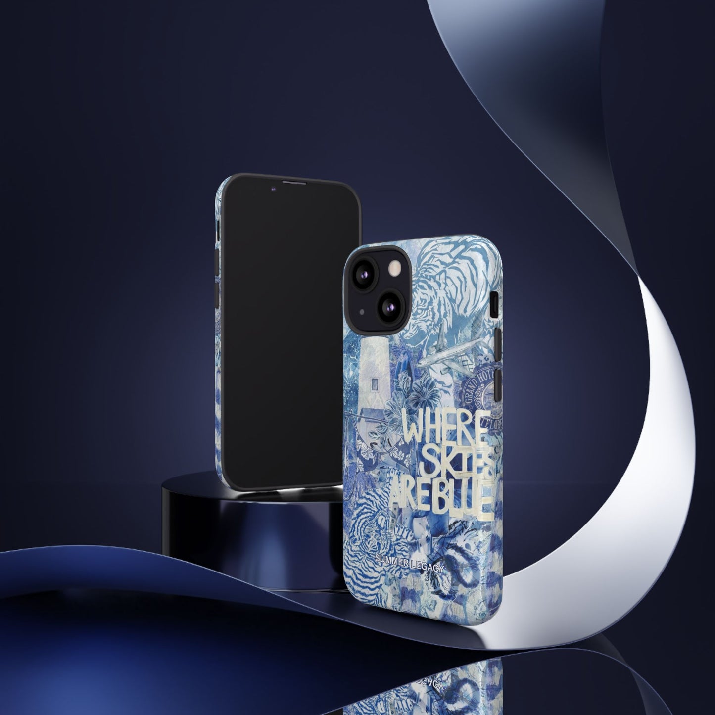 Blue Horizon iPhone Case