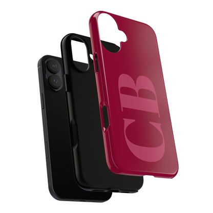Berry Custom Initial iPhone Case