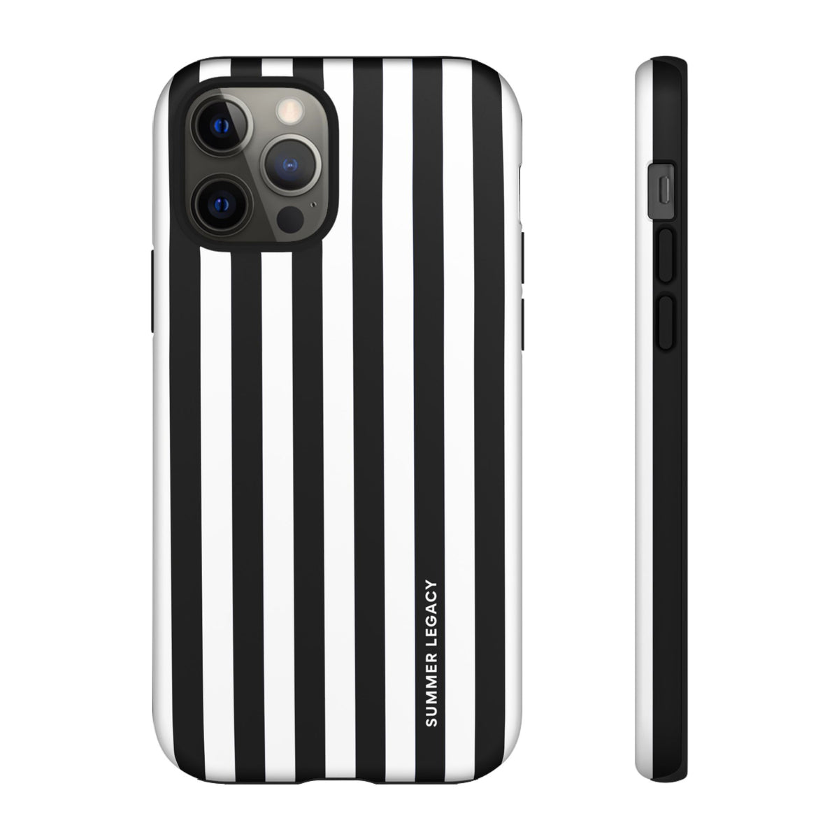 Ebony Stripe iPhone Case