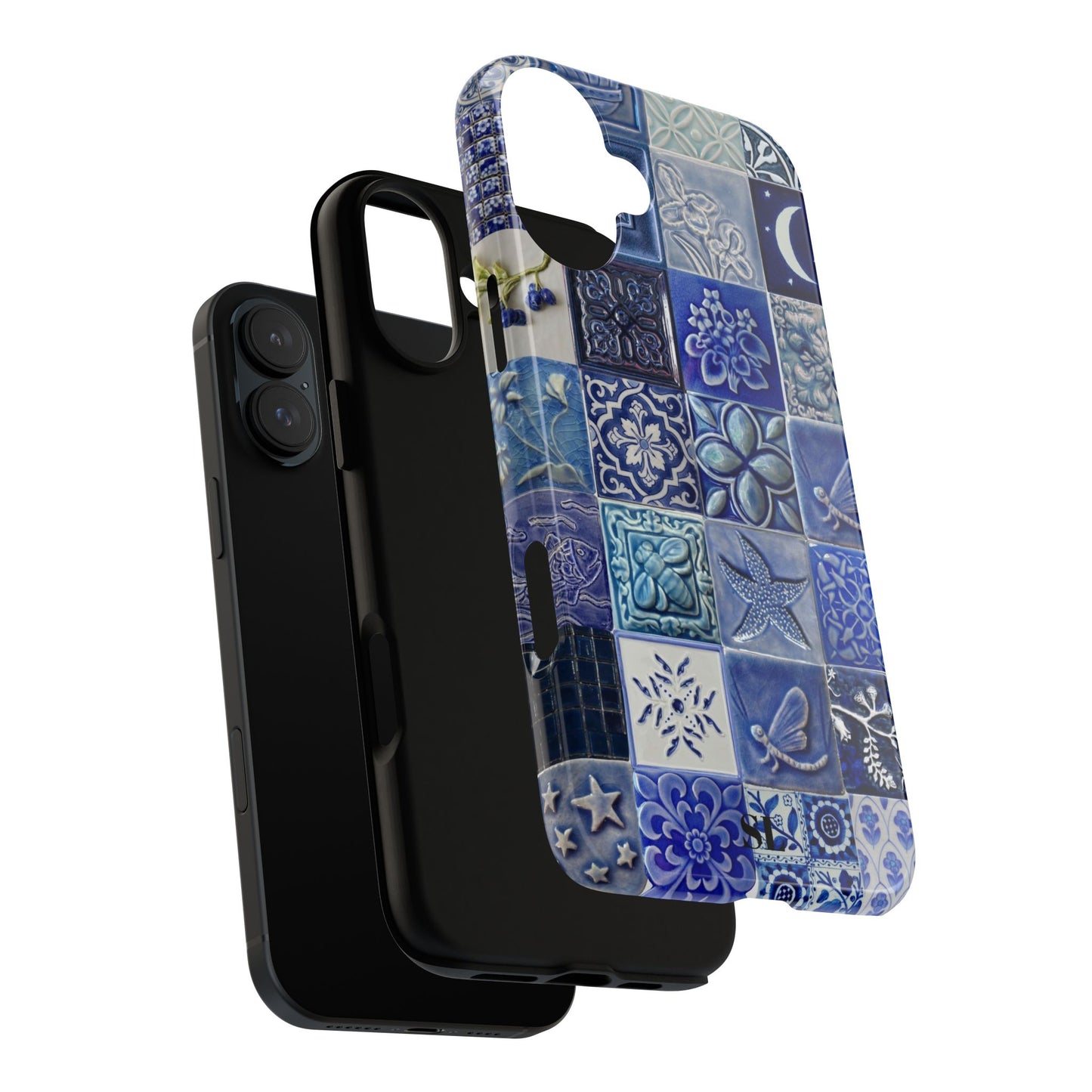 Midnight Mosaic Tiles iPhone Case