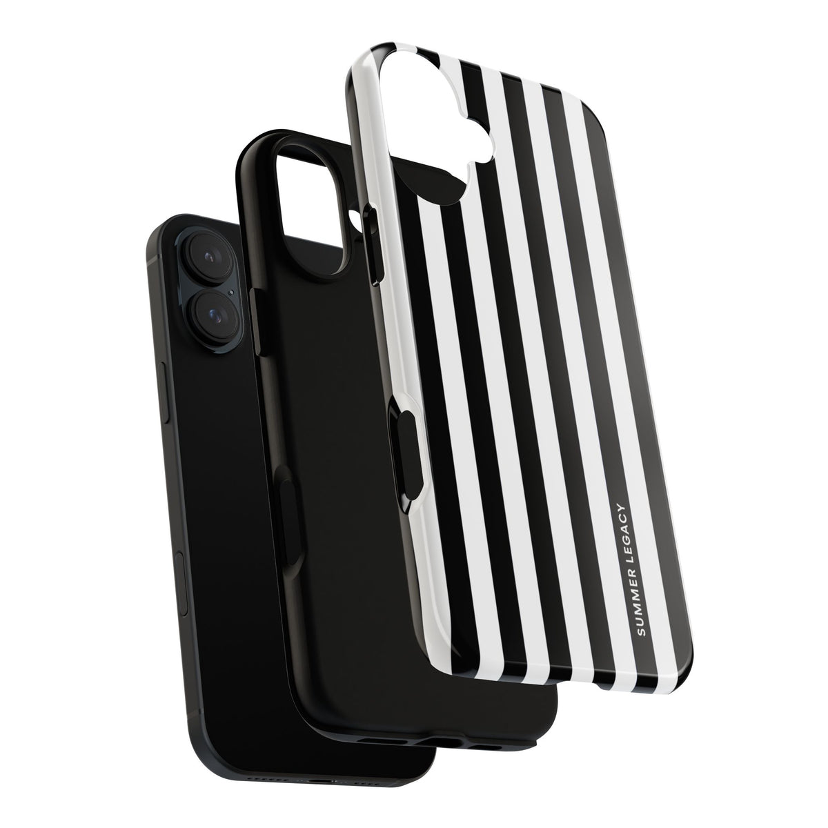 Ebony Stripe iPhone Case