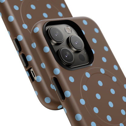 Mocha Polka Dot MagSafe Case