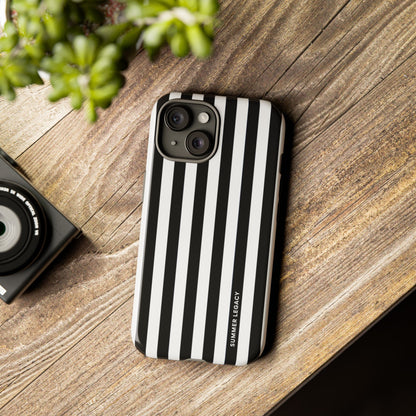 Ebony Stripe iPhone Case
