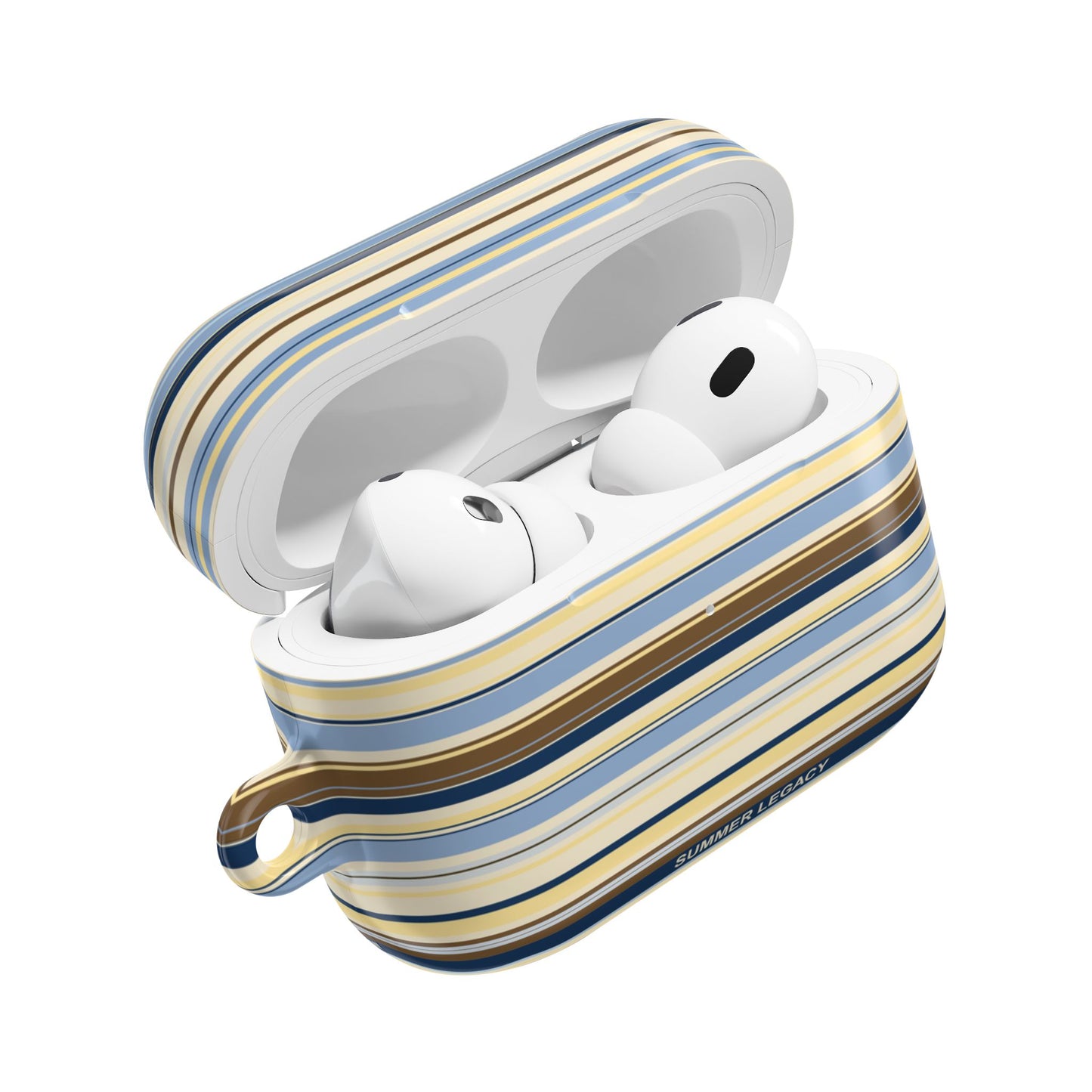 Coconut Multi Stripe AirPod Case