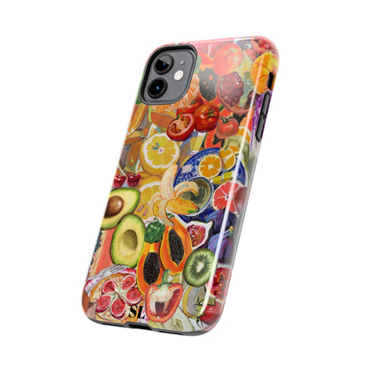 Fruits and Veggies iPhone Case