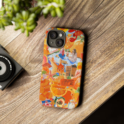 Orange Goldfish iPhone Case