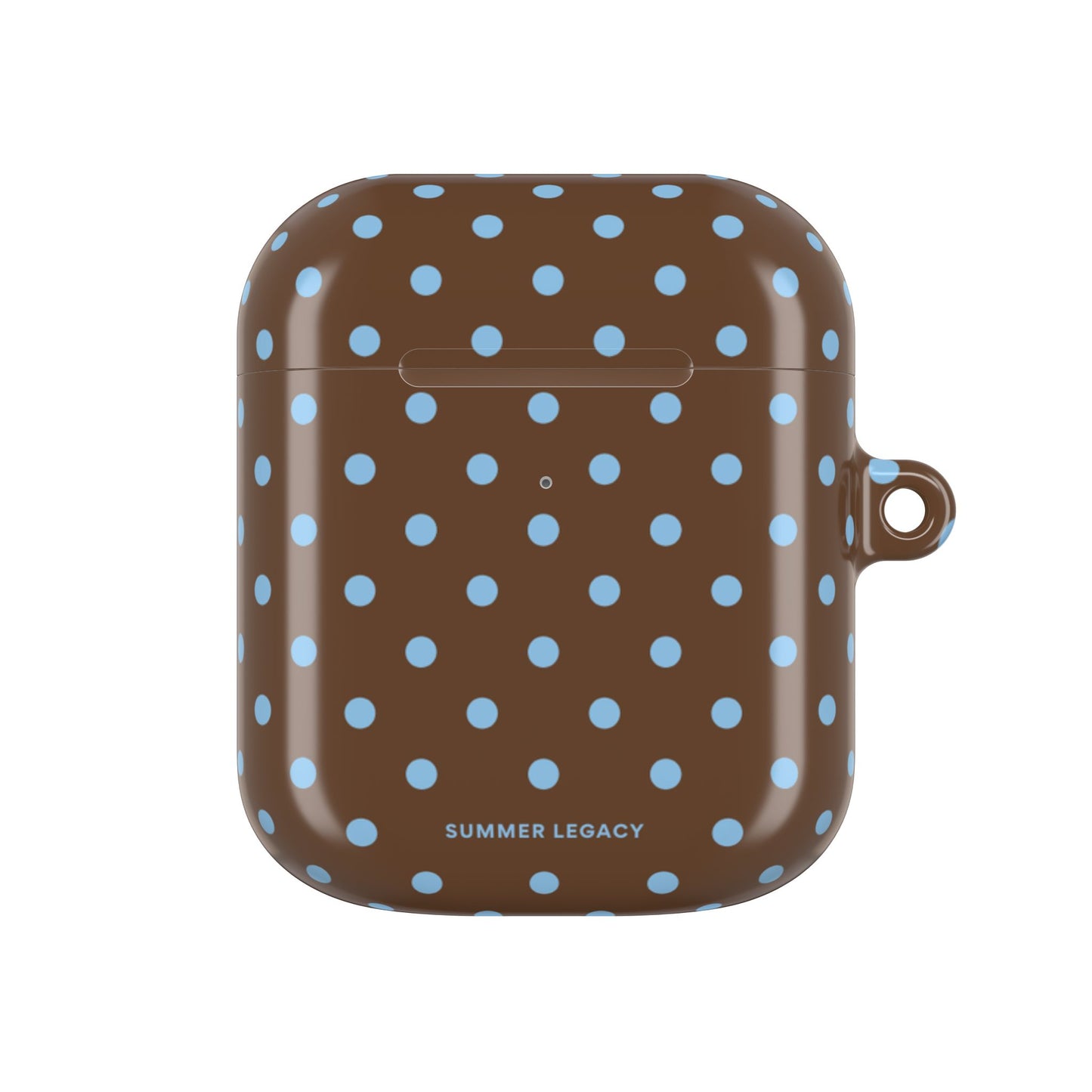 Mocha Polka Dot AirPod Case