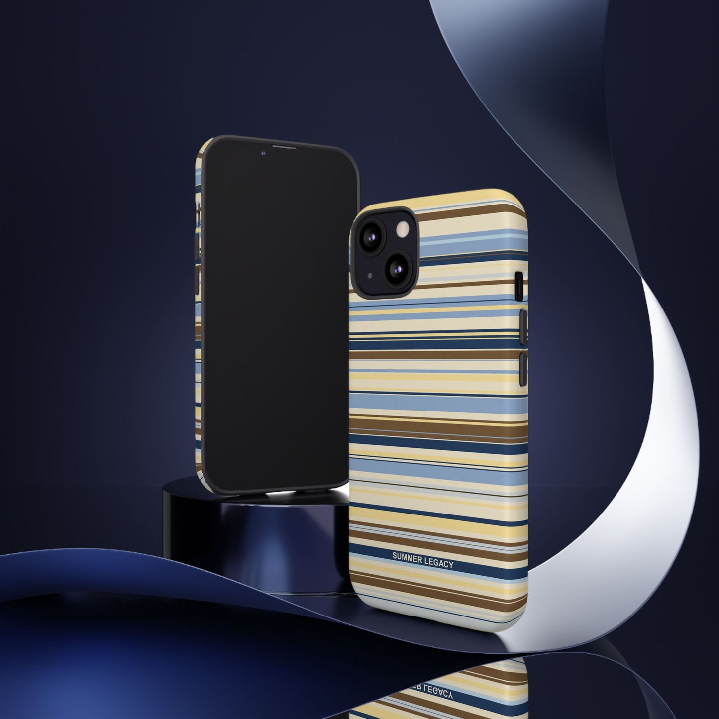 Coconut Multi-stripe iPhone Case
