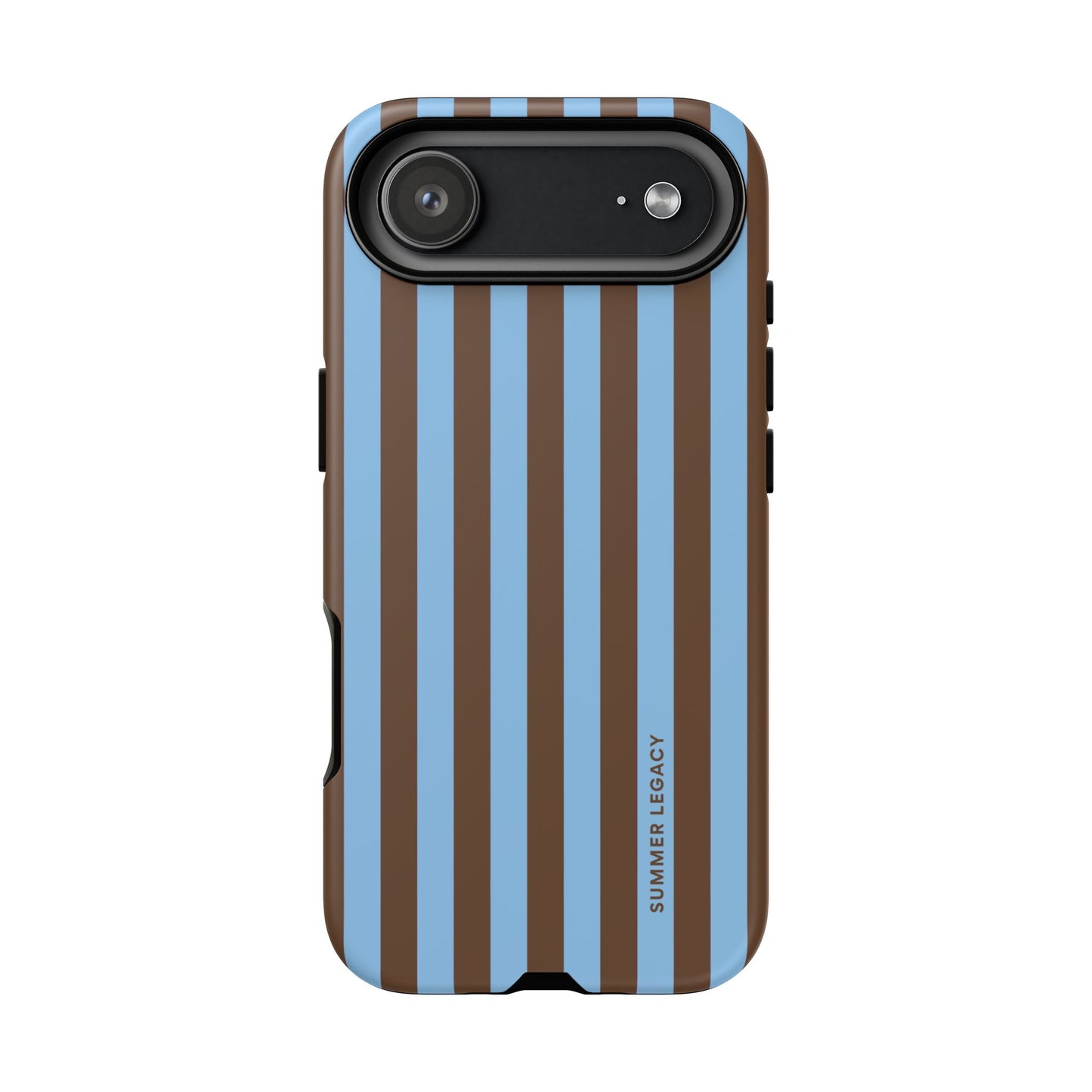 Mocha Stripe iPhone Case