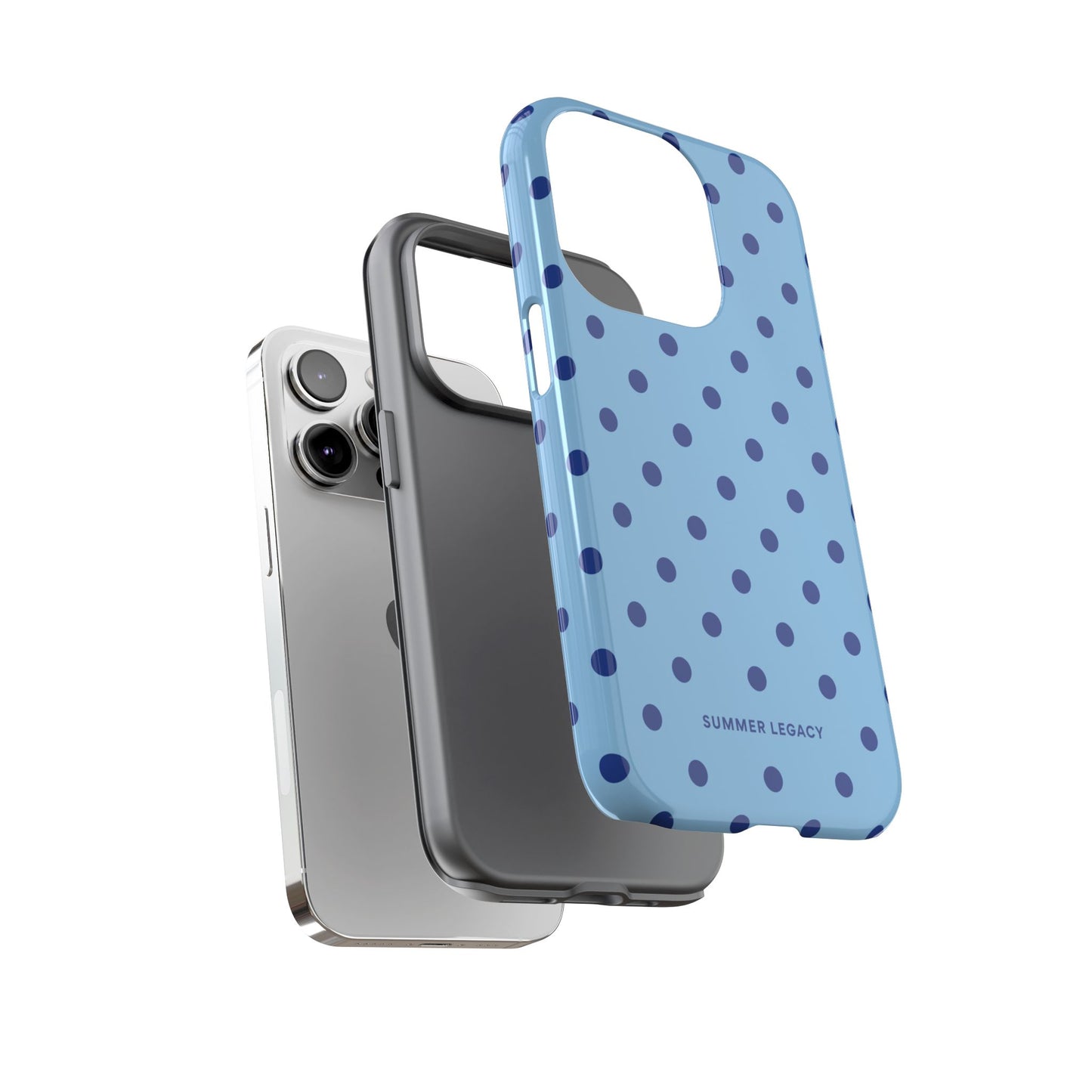Lagoon Polka Dot iPhone Case