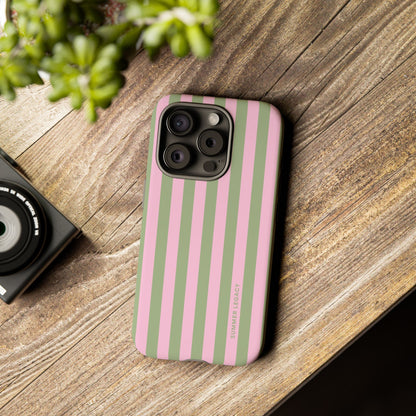 Guava Stripe iPhone Case