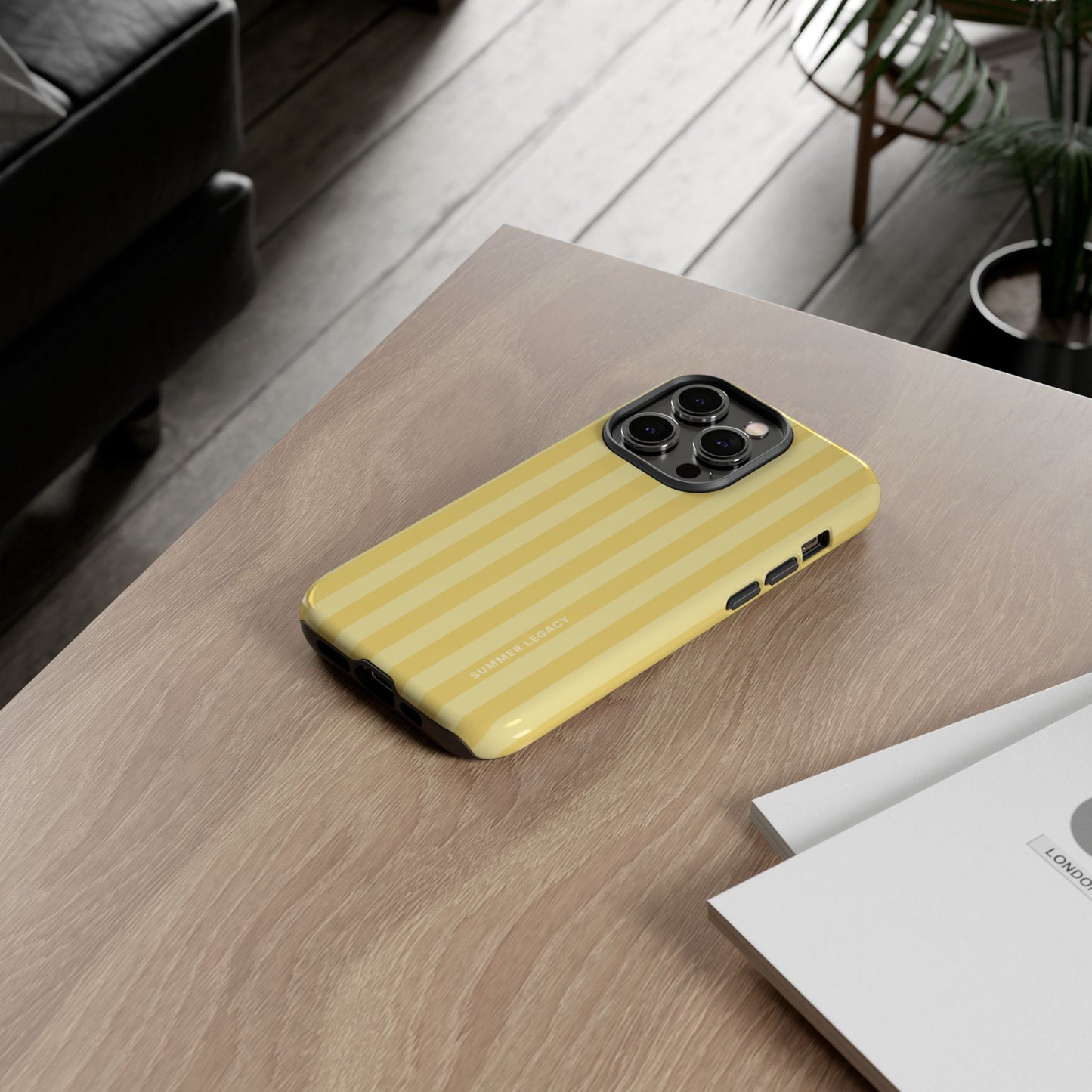Lemonade Stripe iPhone Case