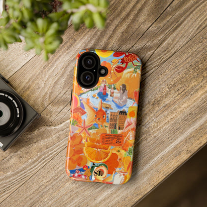 Orange Goldfish iPhone Case