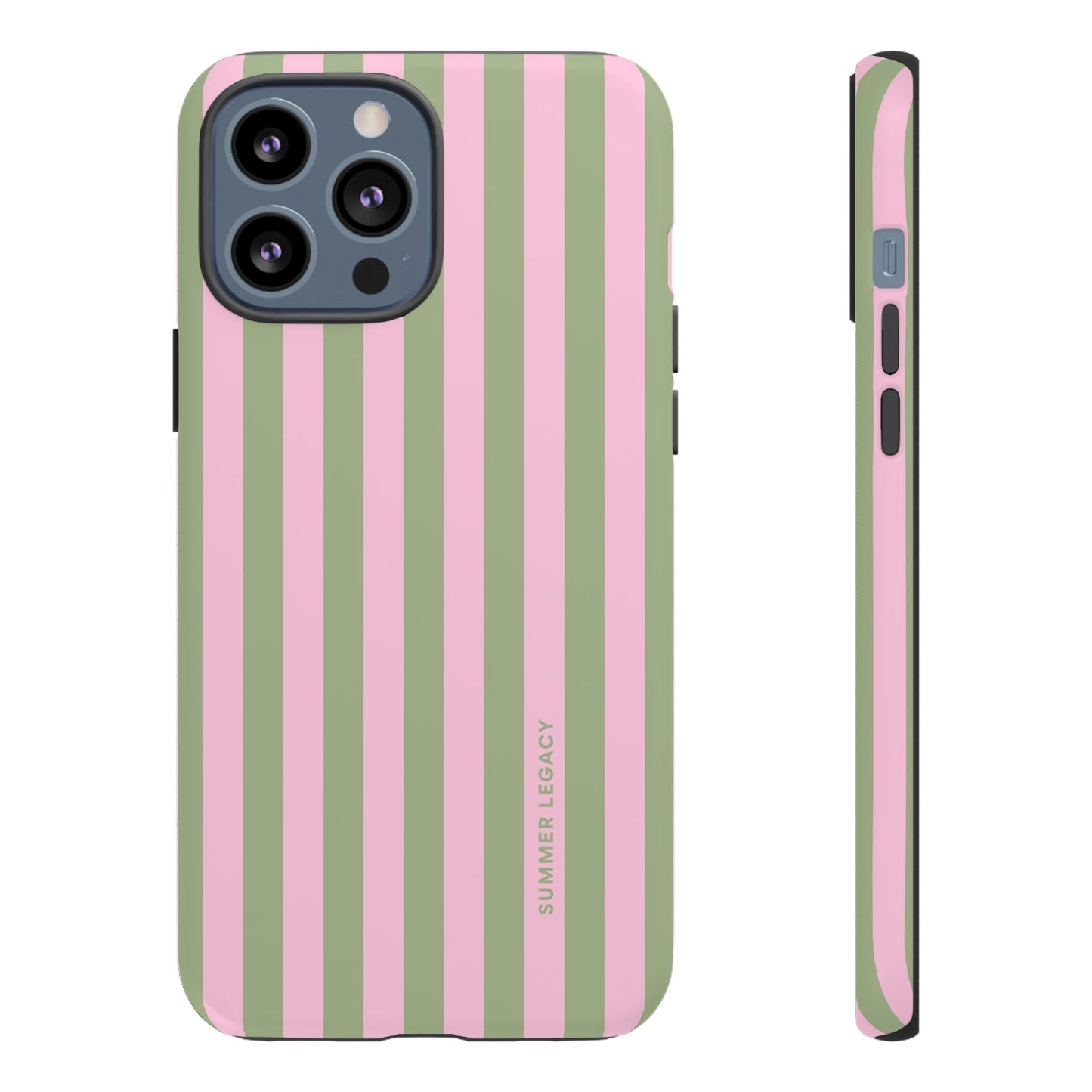 Guava Stripe iPhone Case