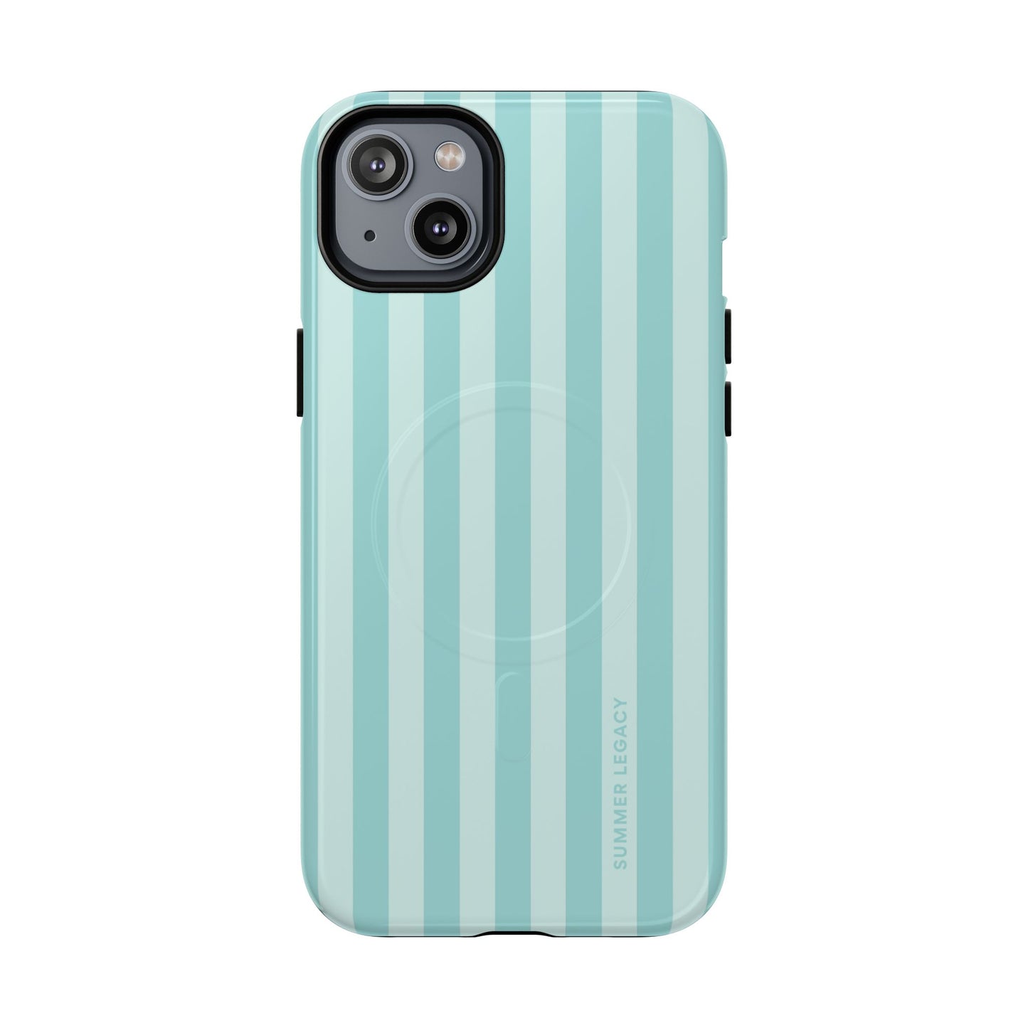 Teal Stripe MagSafe Case