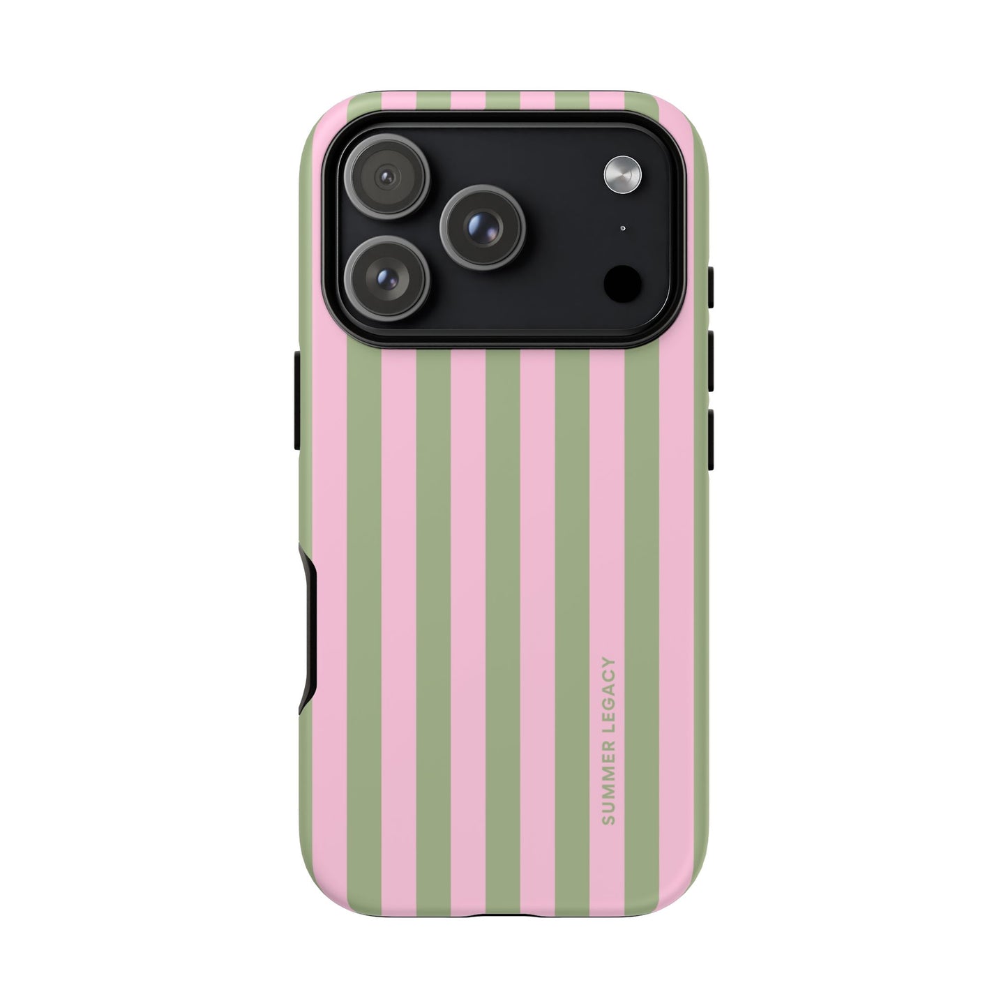 Guava Stripe iPhone Case