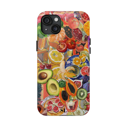 Fruits and Veggies iPhone Case