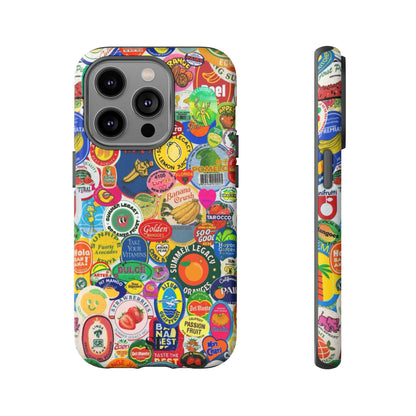 Fruit Stickers iPhone Case