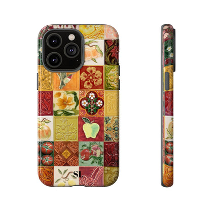 Orchard Mosaic Tiles iPhone Case