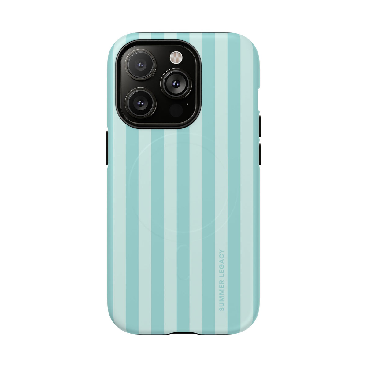 Teal Stripe MagSafe Case