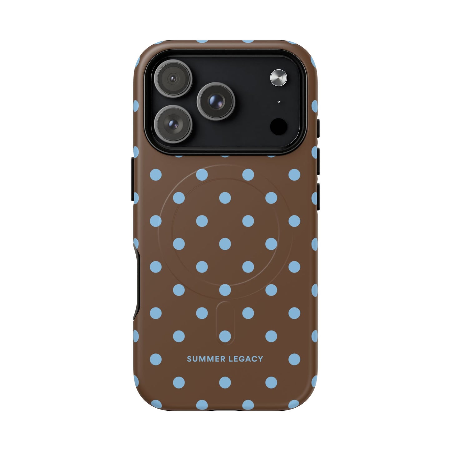 Mocha Polka Dot MagSafe Case