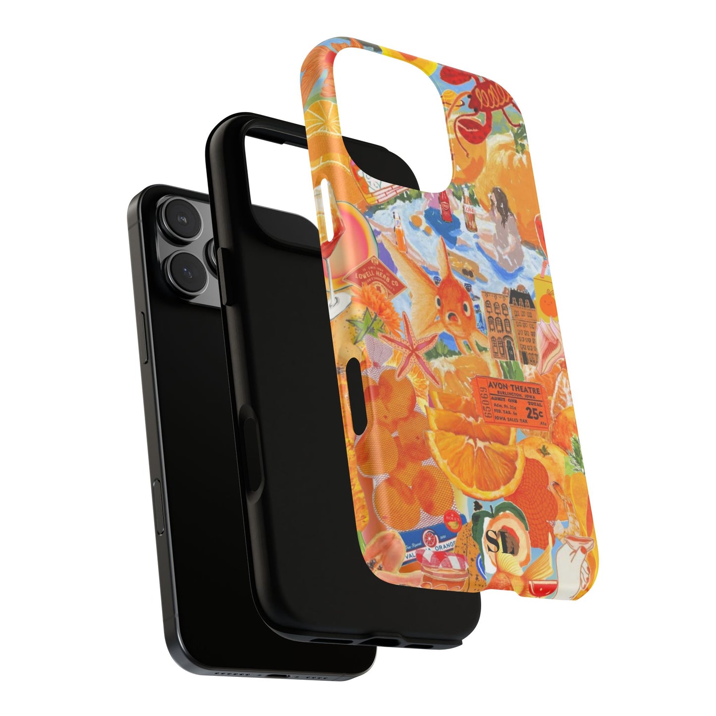 Orange Goldfish iPhone Case