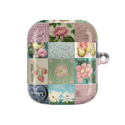 Garden Mosaic Tiles AirPod Case