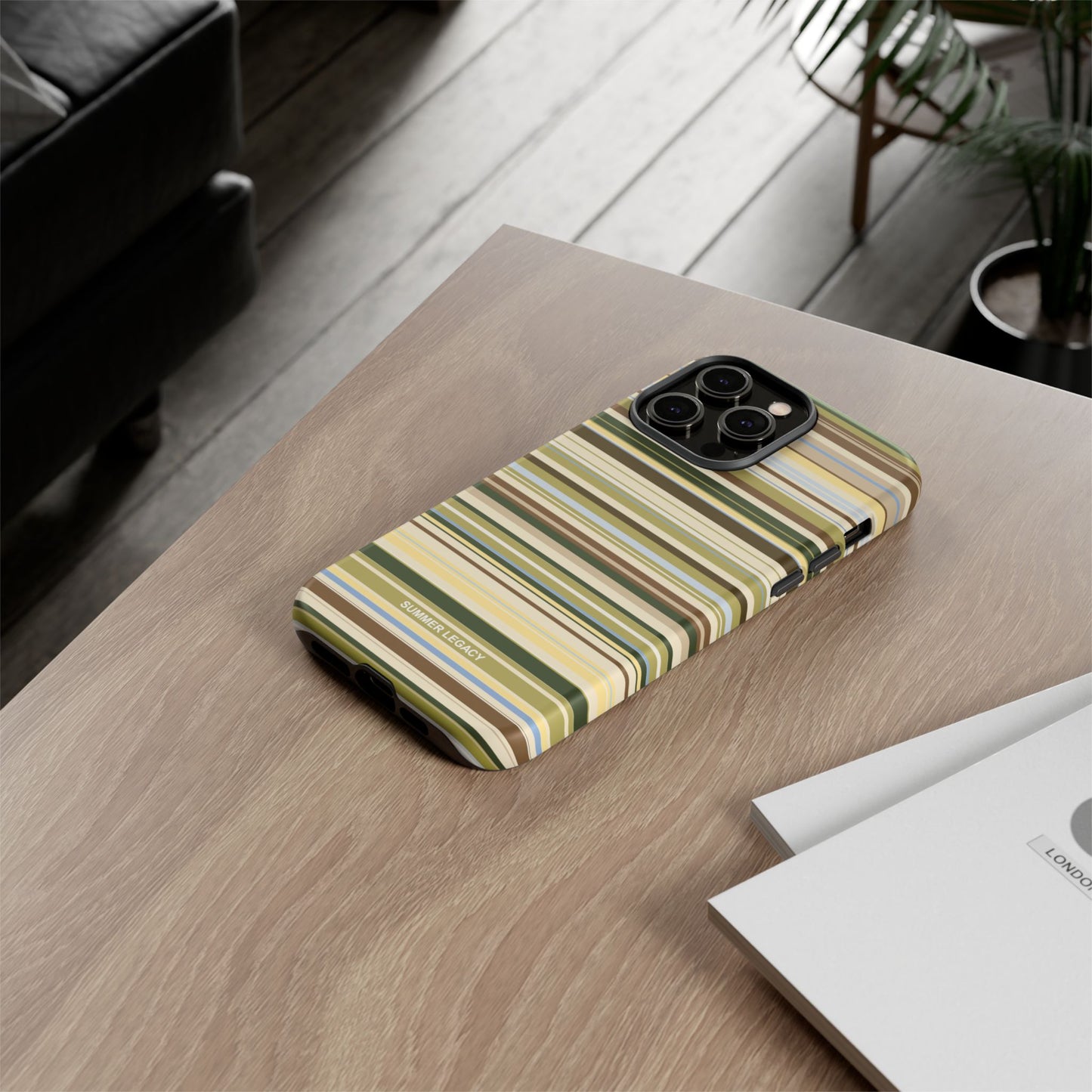 Palm Multi-stripe iPhone Case